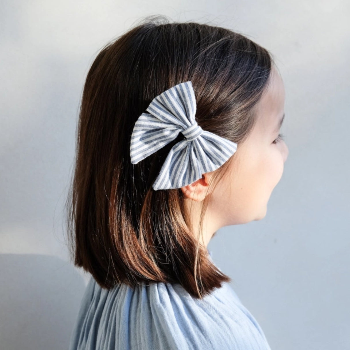 Mimi & Lula Sløjfe - Seaside Stripe Bow Amalfi