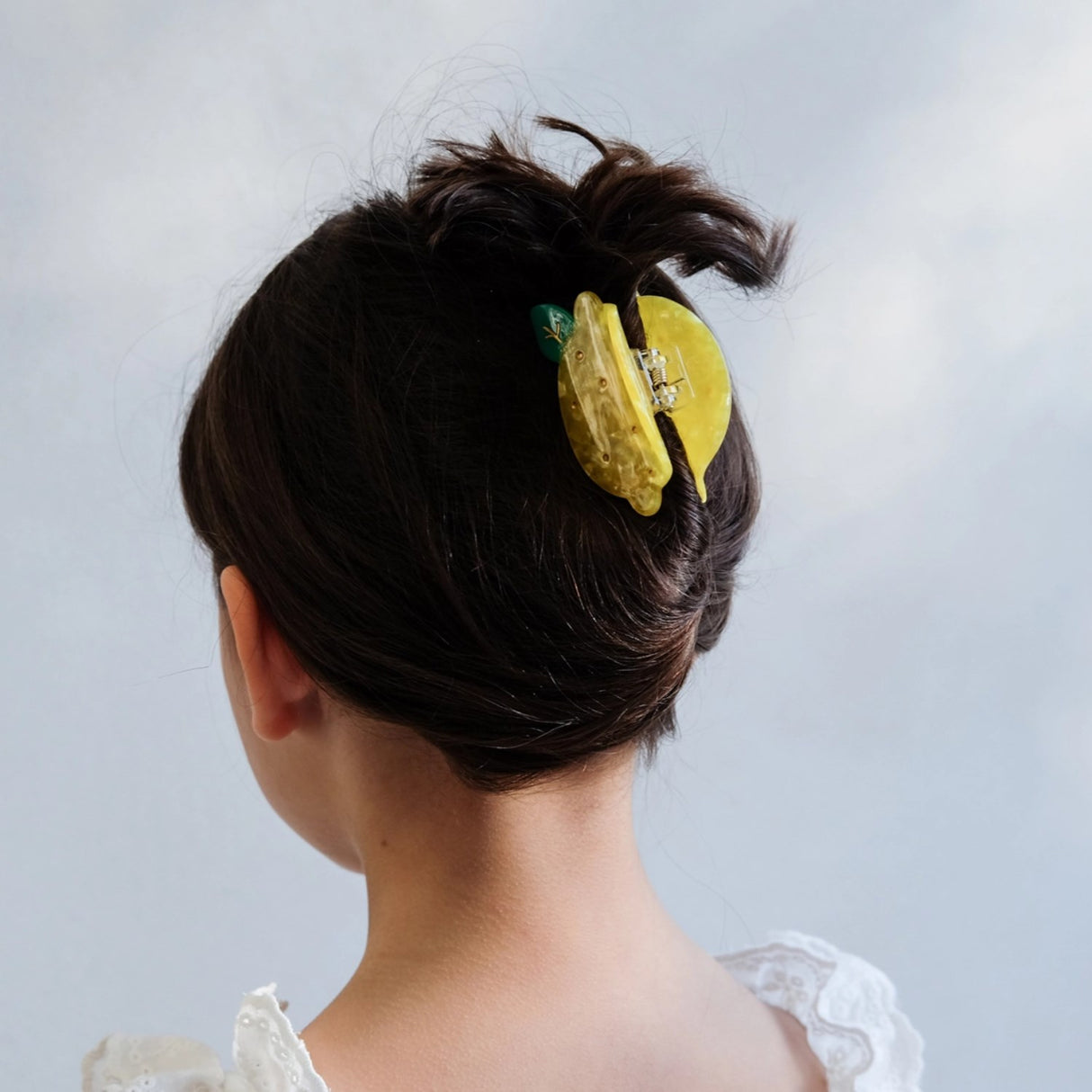 Mimi & Lula Large Hair Clip - Lemon Acetate Amalfi