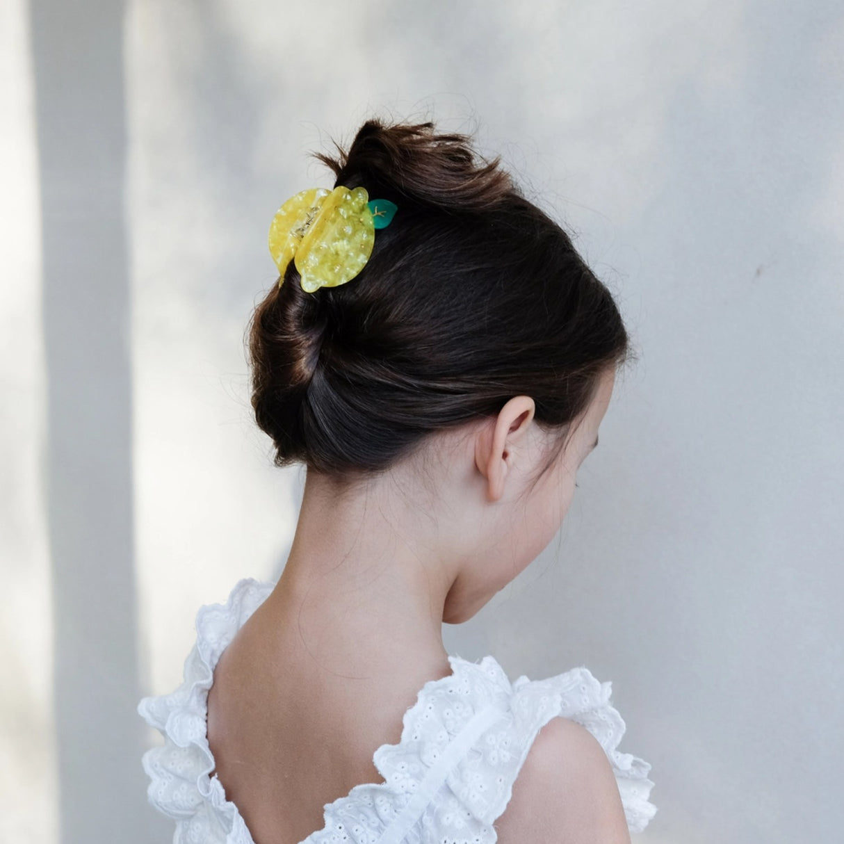 Mimi & Lula Large Hair Clip - Lemon Acetate Amalfi