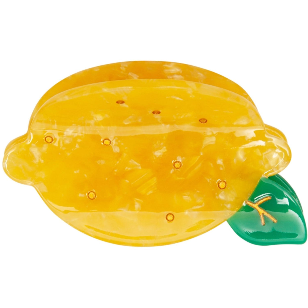Mimi & Lula Large Hair Clip - Lemon Acetate Amalfi