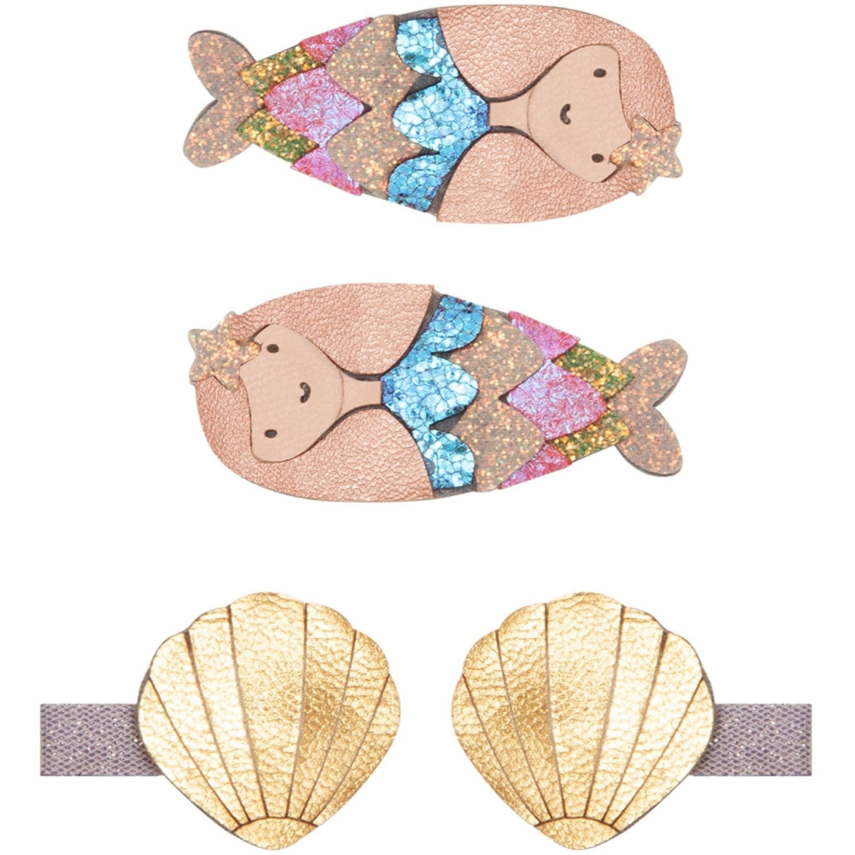 Mimi & Lula Hair Accessories Set - Mermaid Sealife