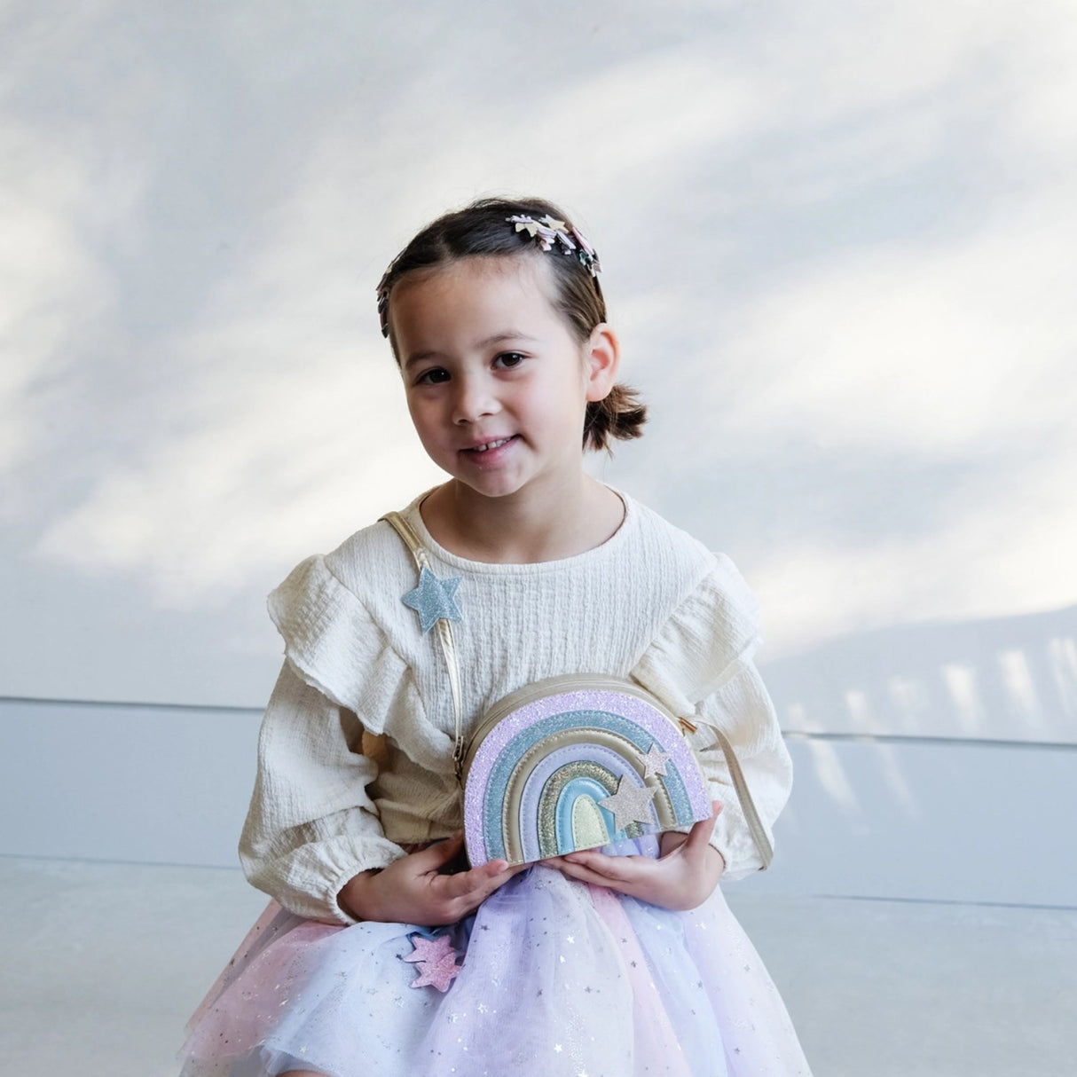 Mimi & Lula Shoulder Bag - Rainbow Dreamland