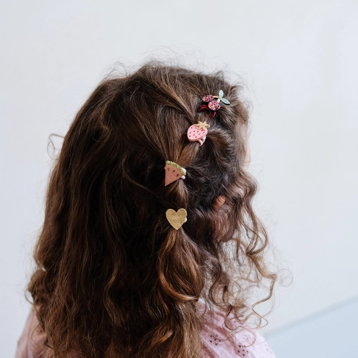 Mimi & Lula 8 Hair Elastics - Mini Fruit Florence