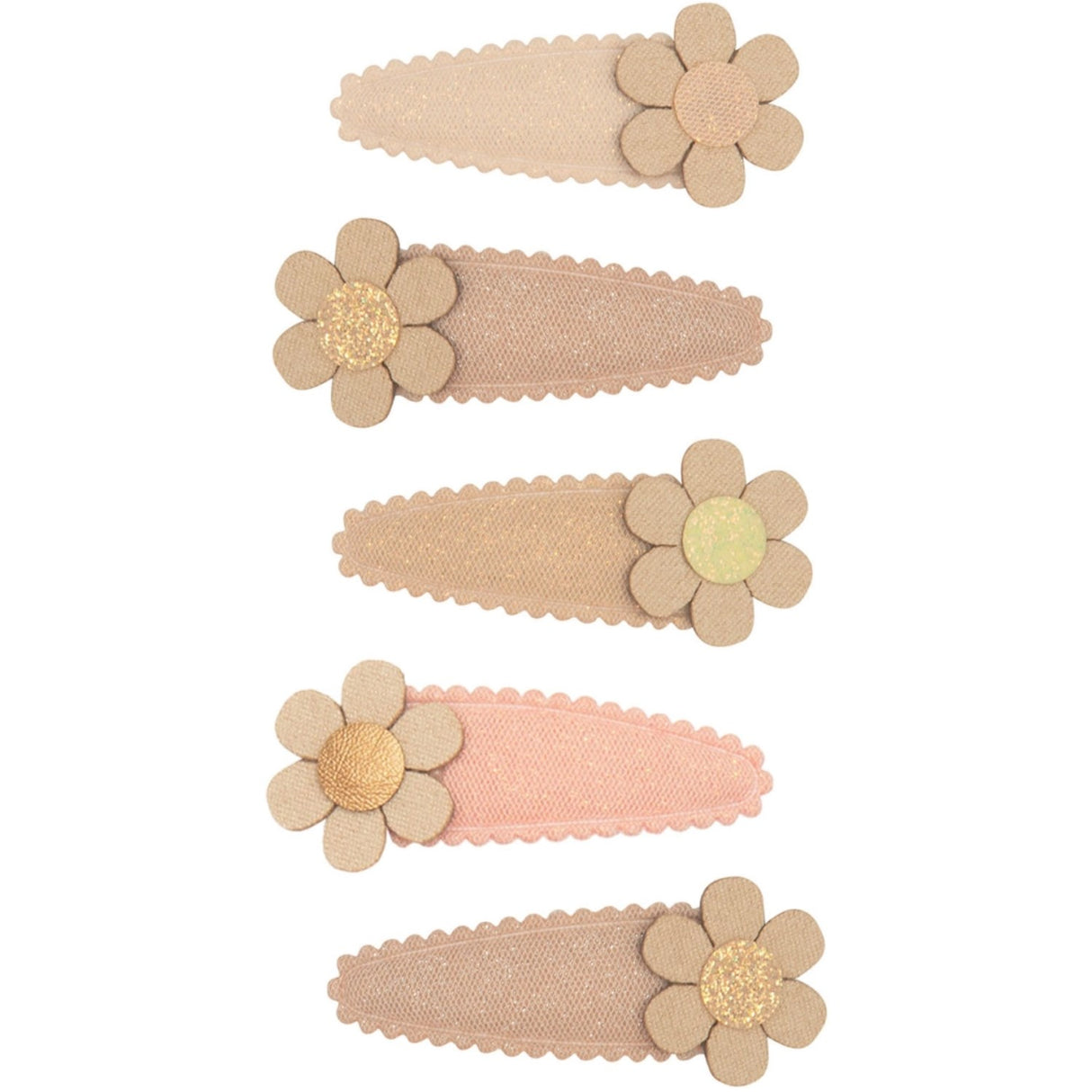 Mimi & Lula 5 Hair Clips - Mini Daisy Spring Magic