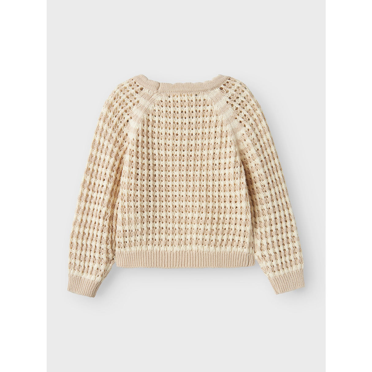 Lil'Atelier Turtledove Gray Morn Boa Knit