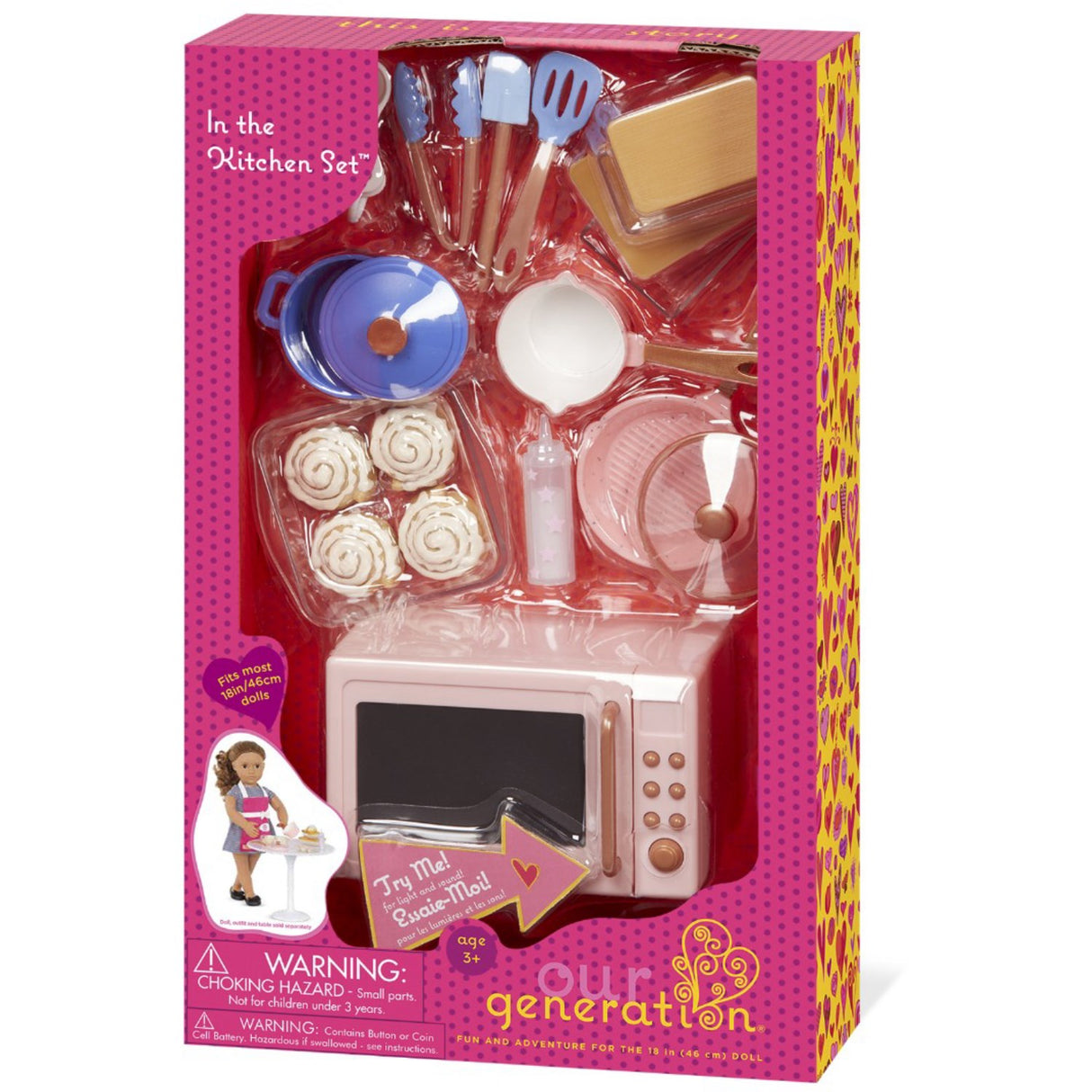 Our Generation Accessories Microwave Oven