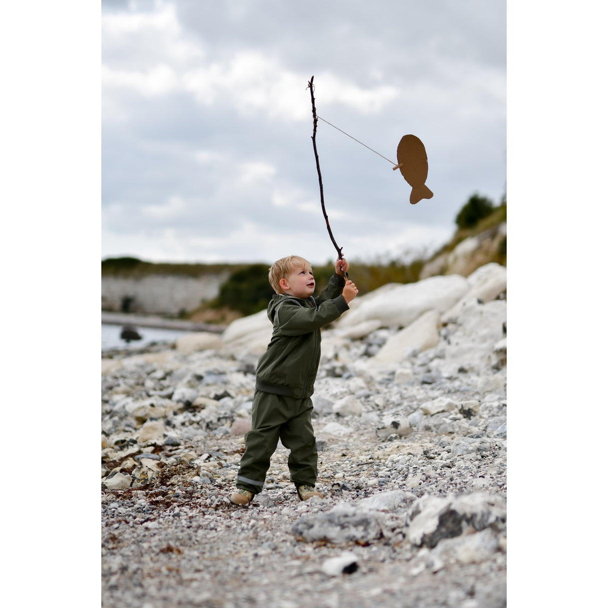 Mikk-Line Dusty Olive Shell Pants