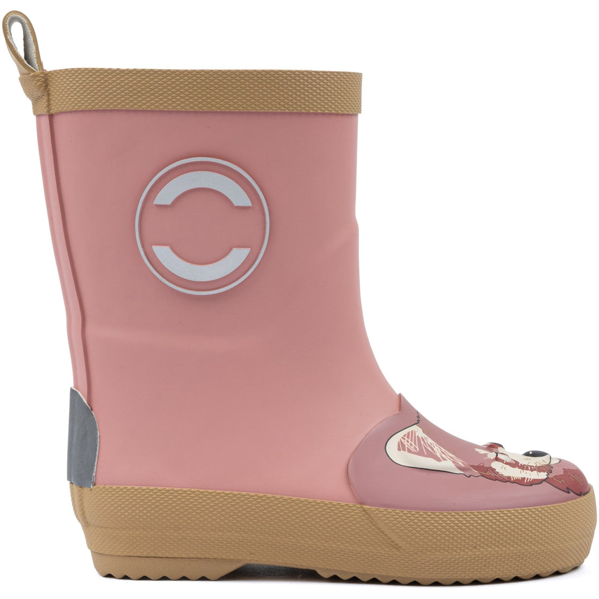 Mikk-Line Ash Rose Red Panda 3D Wellies