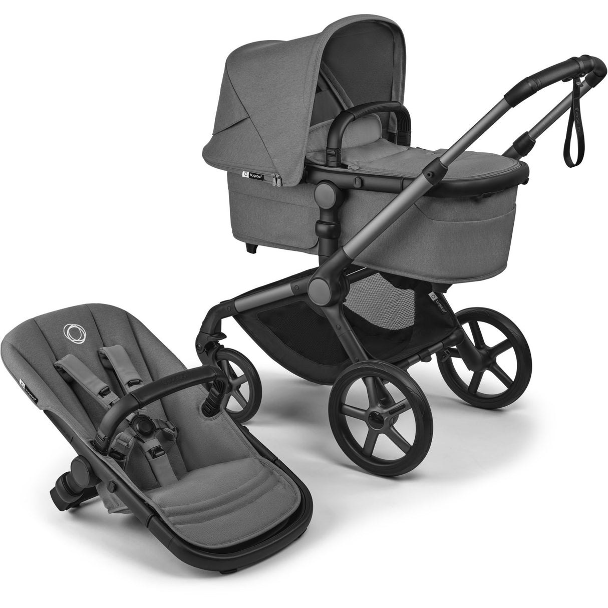 Bugaboo Fox 5 Renew Complete Graphite/Moon Grey-Moon Grey