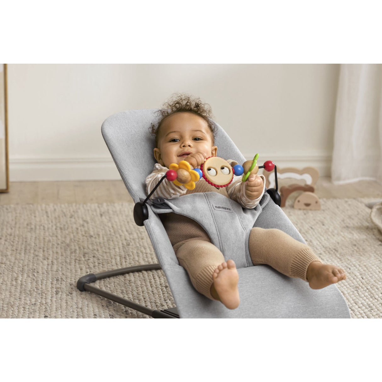 BabyBjörn Mischievous Eyes Toy For Bouncer