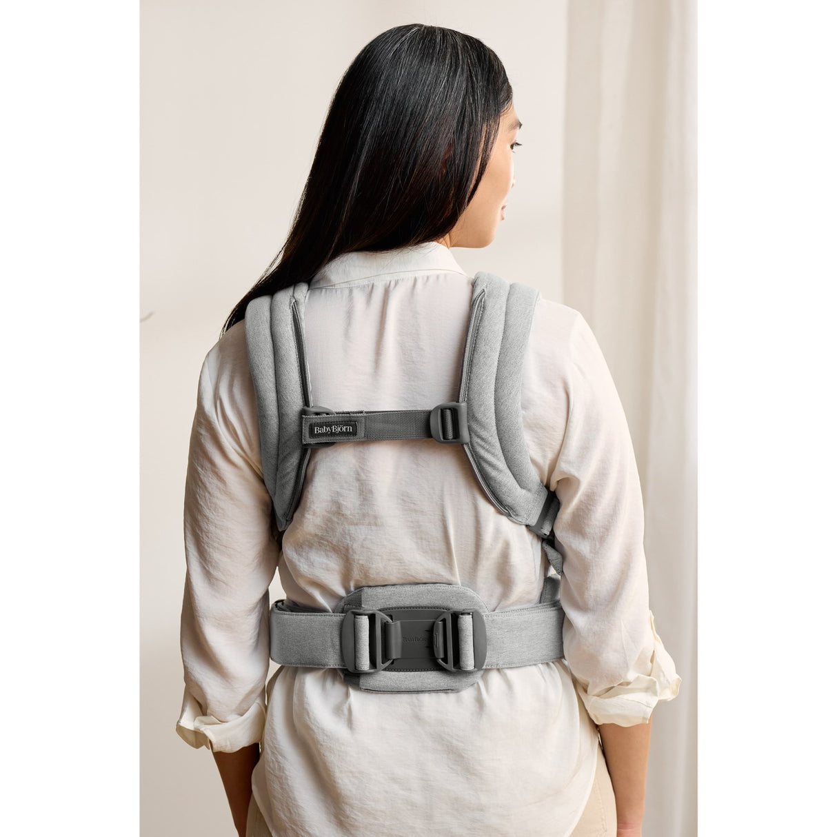 BabyBjörn Light Grey Baby Carrier Harmony Mélange