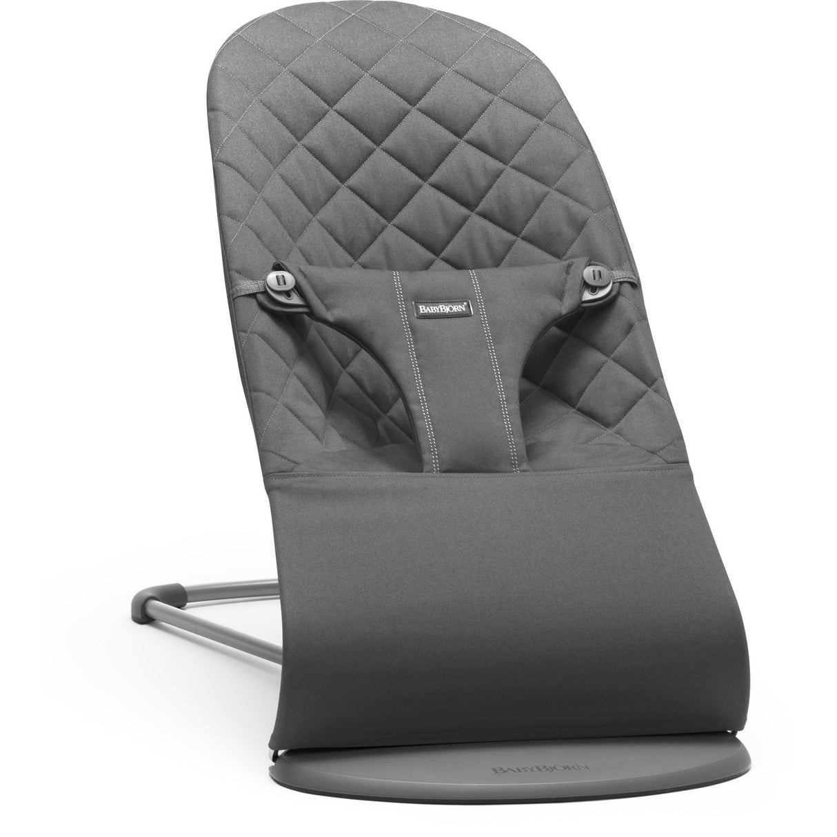 BabyBjörn Anthracite Grey Bouncer Bliss Classic Quilt