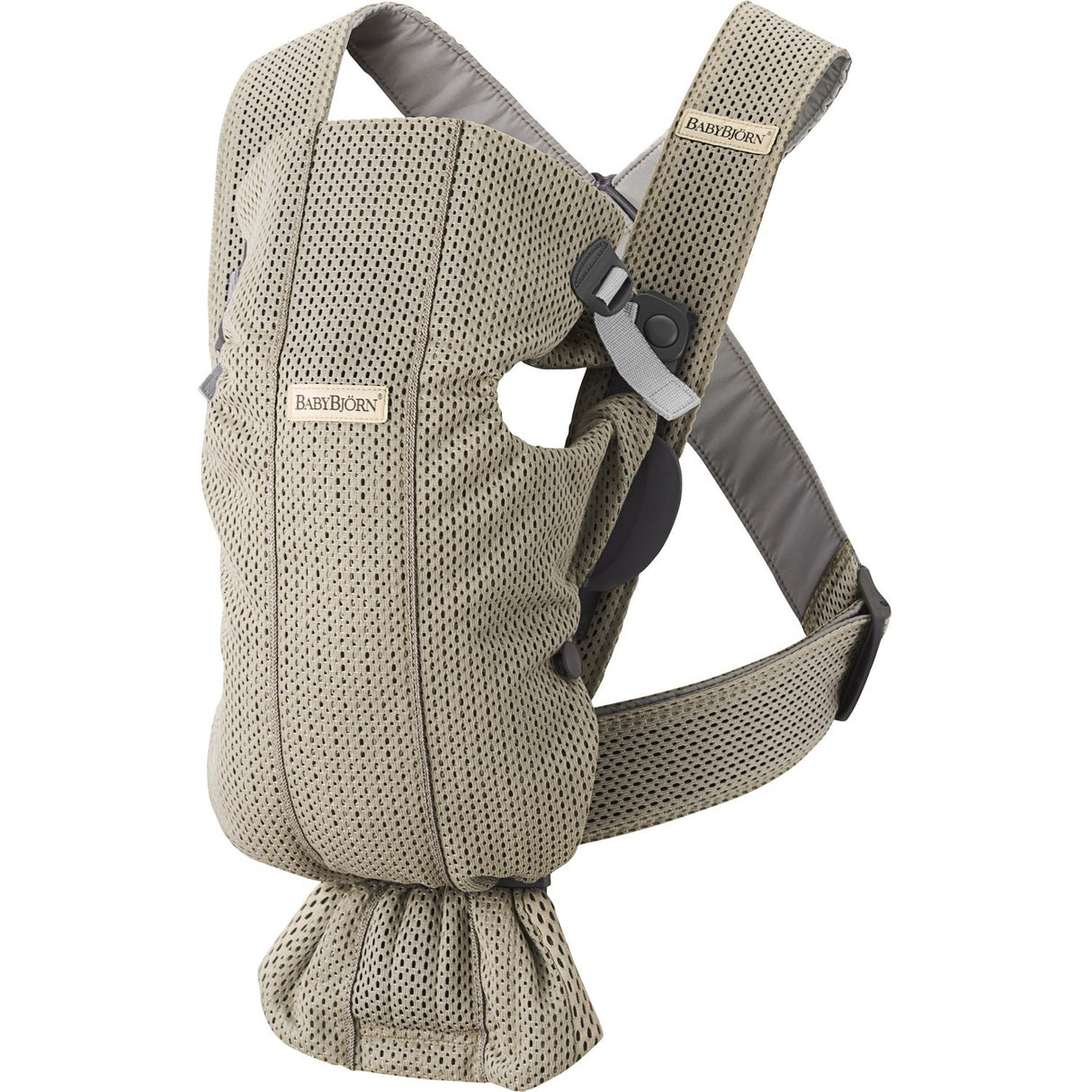 BabyBjörn Grey Beige Baby Carrier Mini