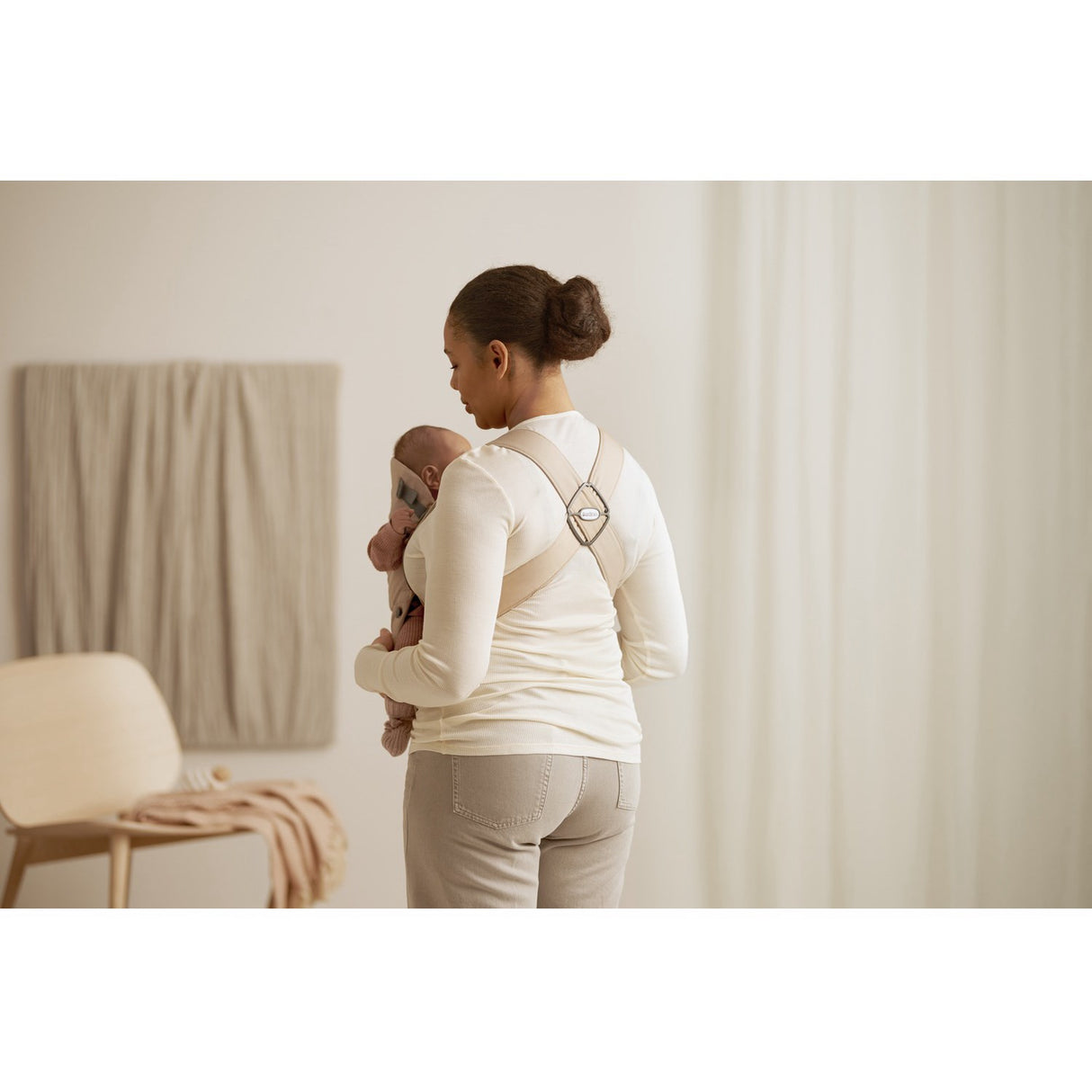 BabyBjörn Beige Baby Carrier Mini