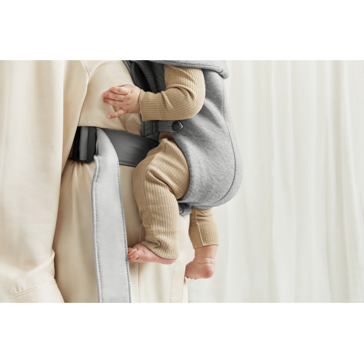 BabyBjörn Light Grey Baby Carrier Mini
