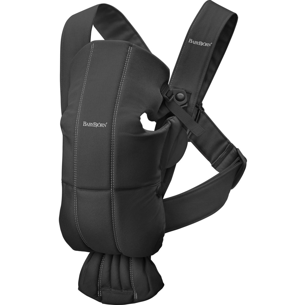 BabyBjörn Black Baby Carrier Mini
