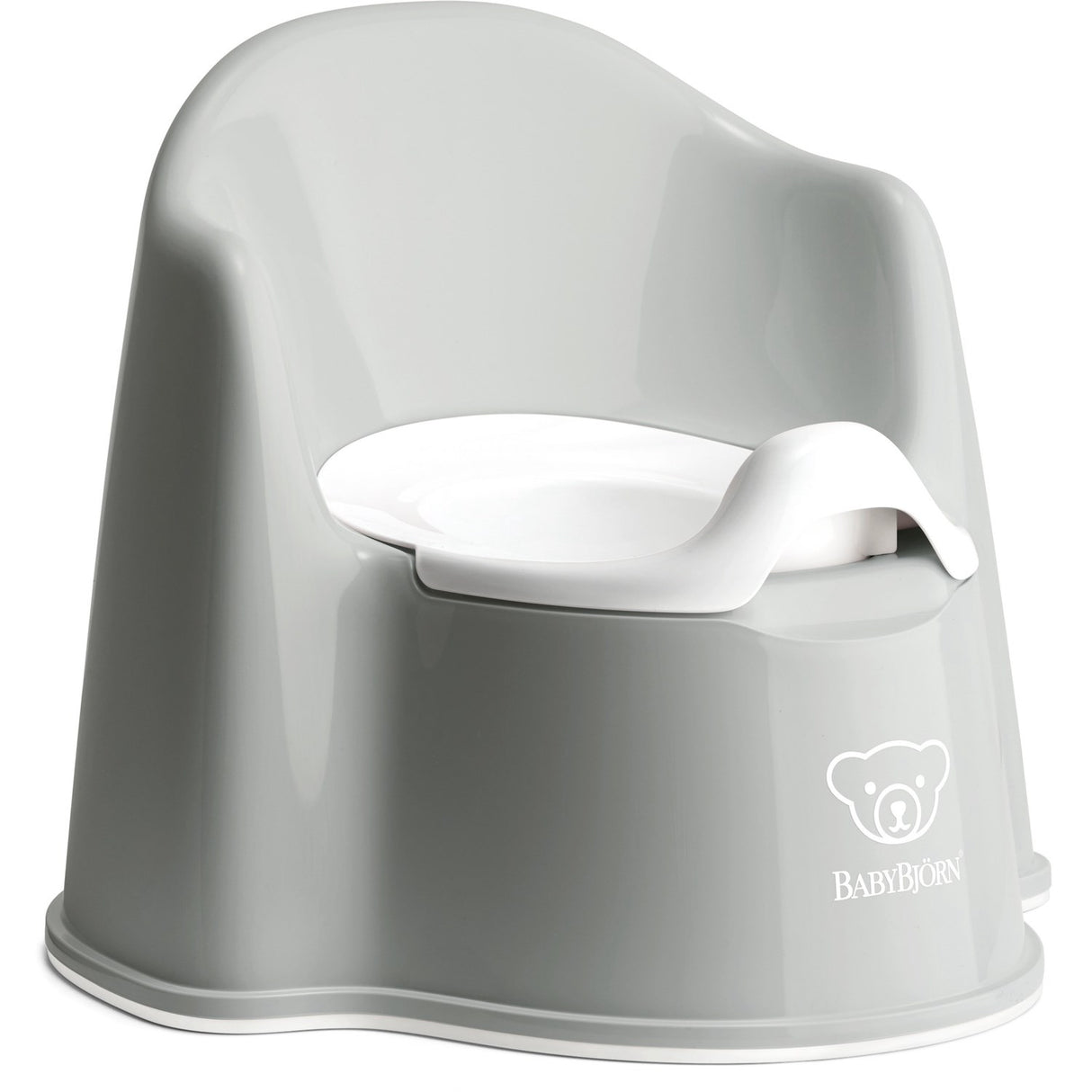 BabyBjörn Grey/White Potty