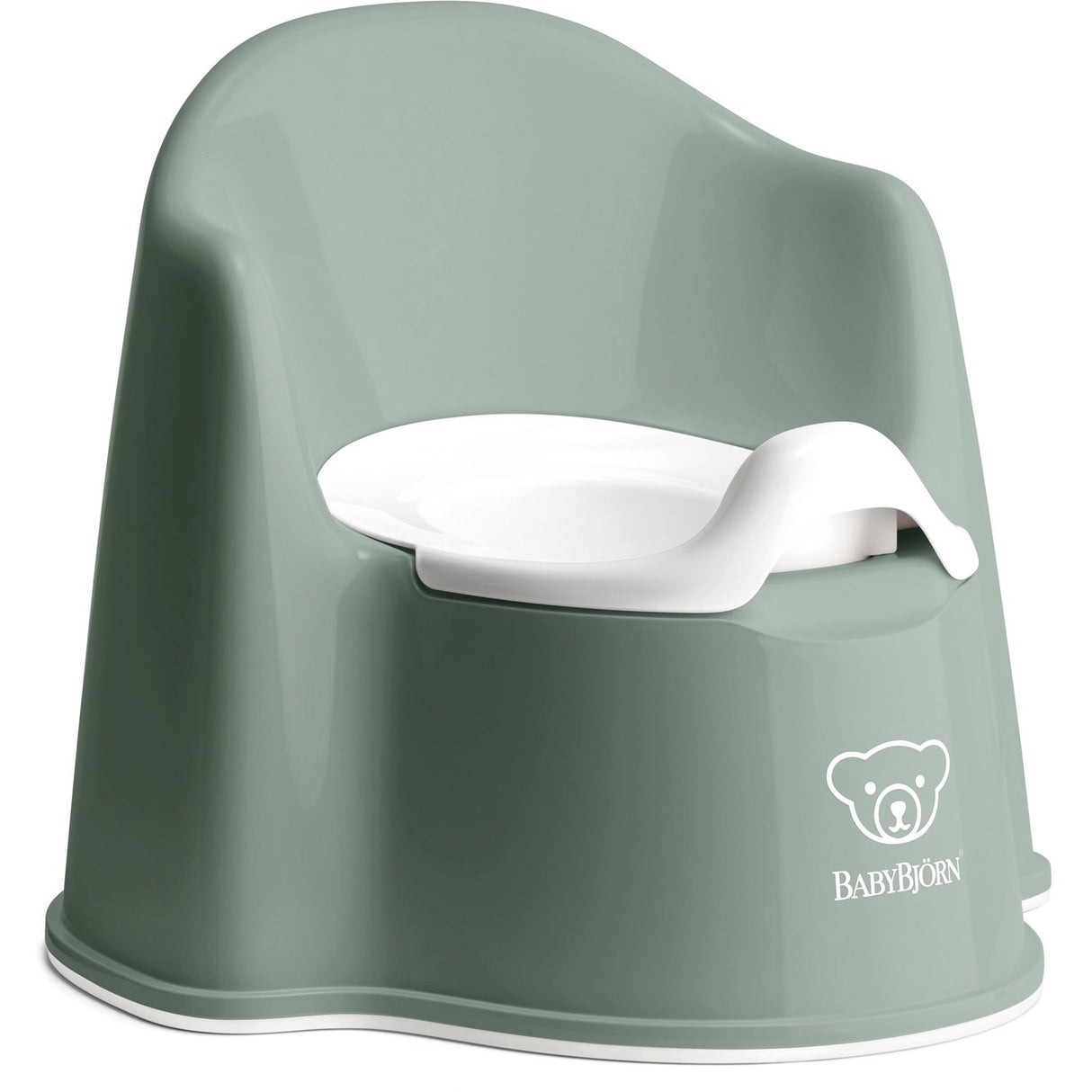 BabyBjörn Grey Green/White Potty