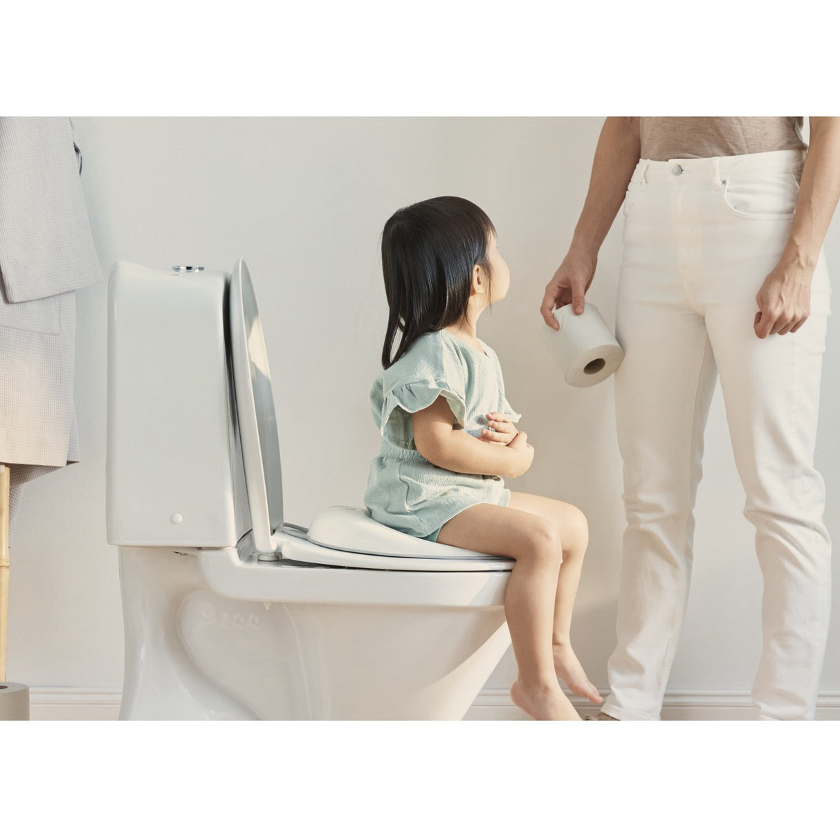 BabyBjörn White/Grey Toilet Training Seat