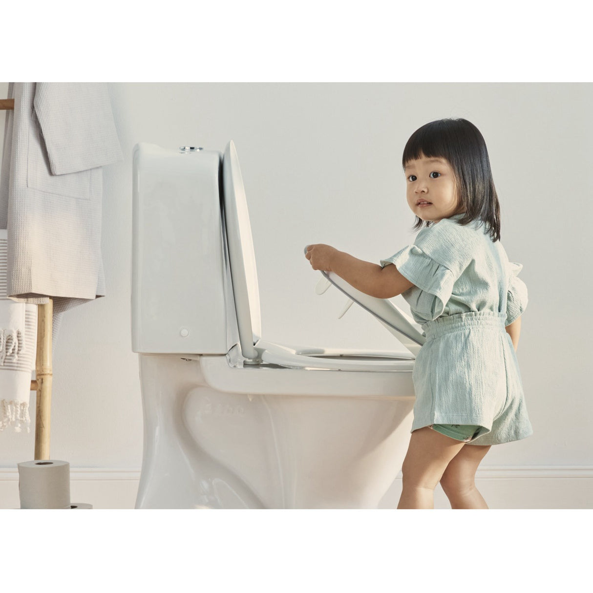 BabyBjörn White/Grey Toilet Training Seat