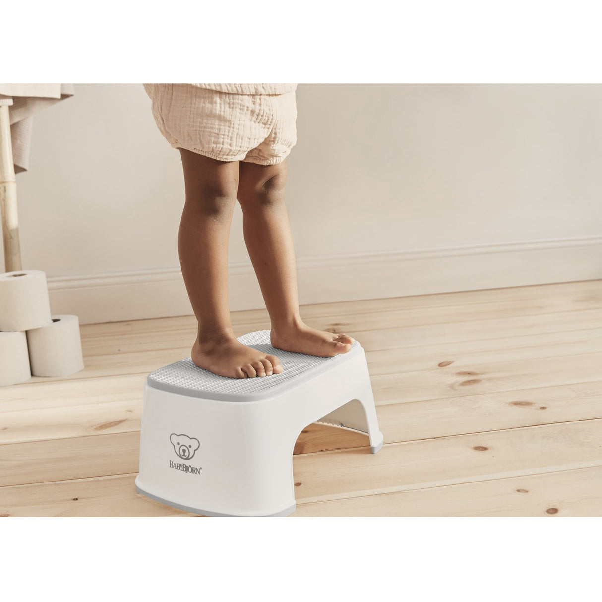 BabyBjörn White/Grey Step Stool