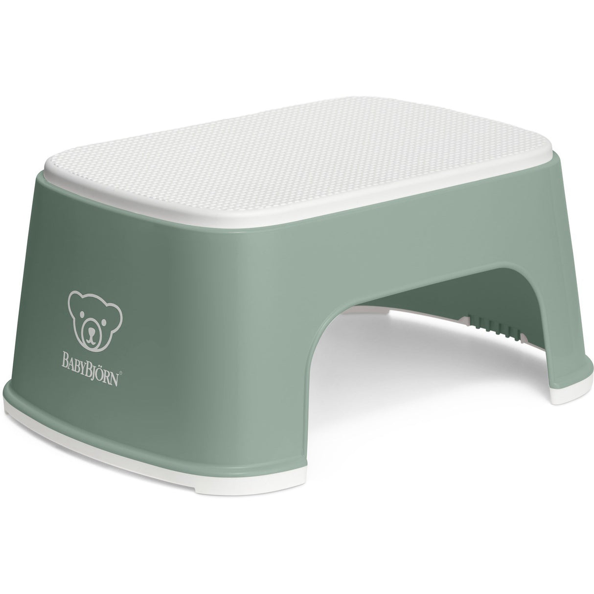 BabyBjörn Grey Green/White Step Stool