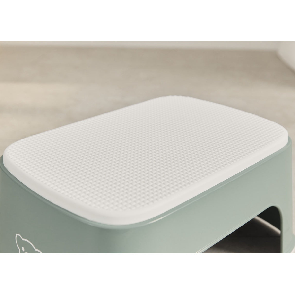 BabyBjörn Grey Green/White Step Stool