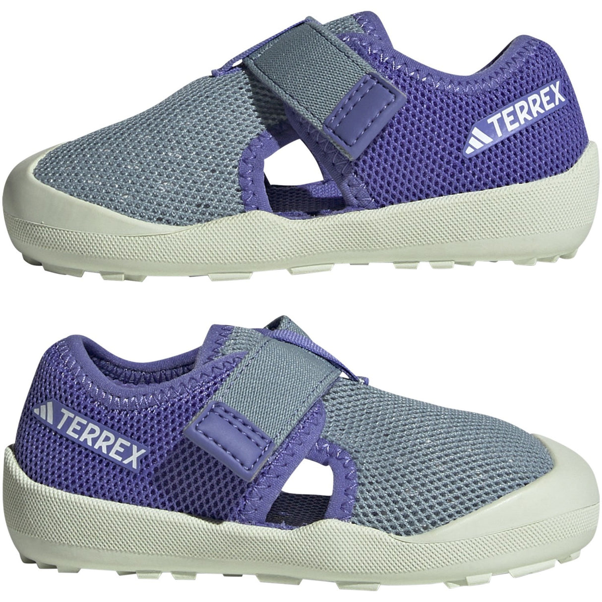 adidas Originals Magic Grey/Semi Cobalt Blue/Semi Cobalt Blue Terrex Captain Toey I Sandal