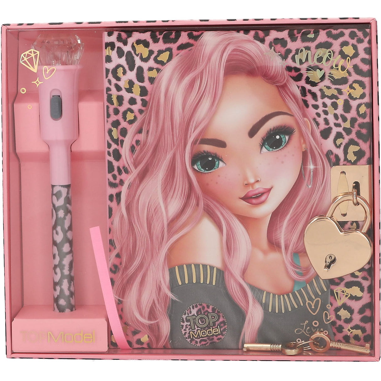 TOPModel Diary With Secret Pen