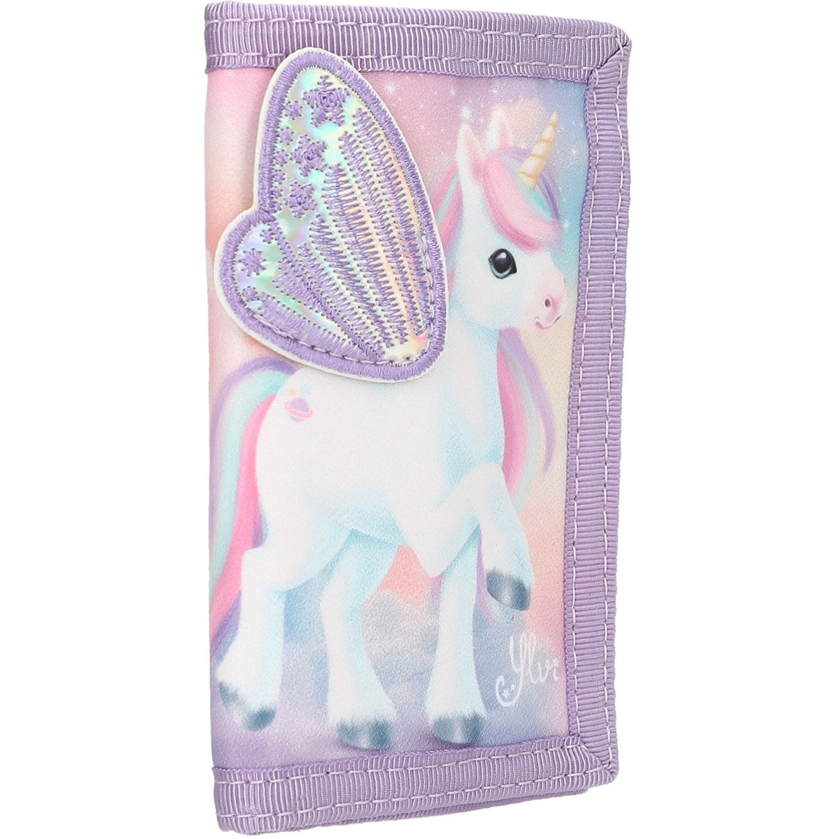 Ylvi Purse With Appliquéd Wing