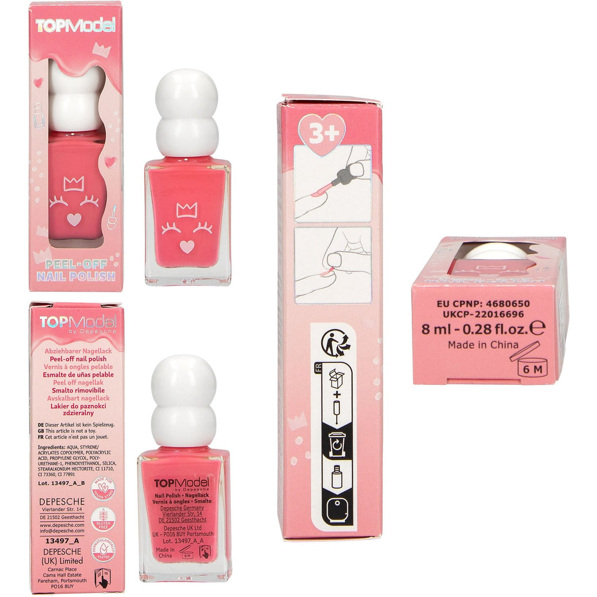 TOPModel Beauty And Me Nail Polish Pink