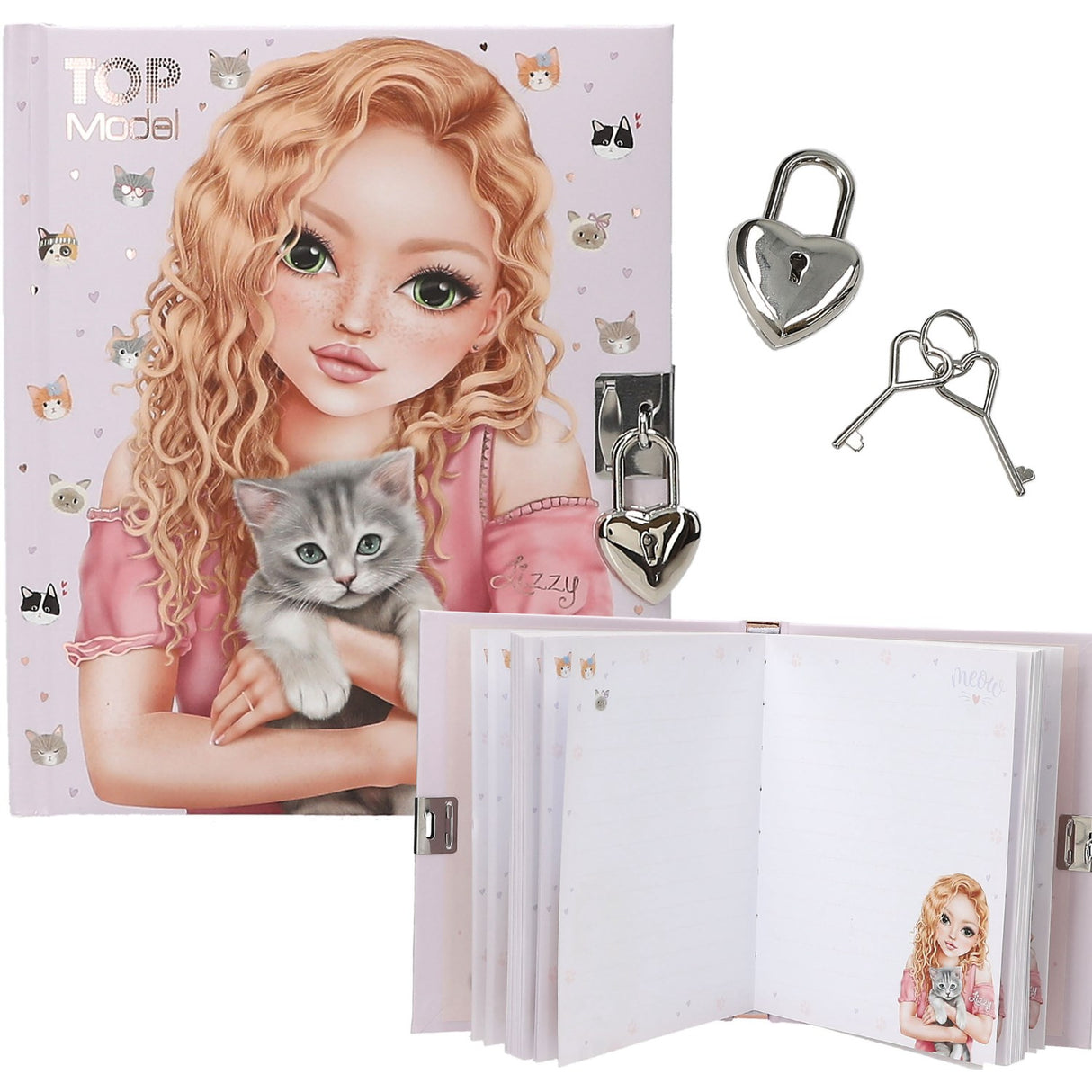 TOPModel Kitty And Doggo Kitty Diary