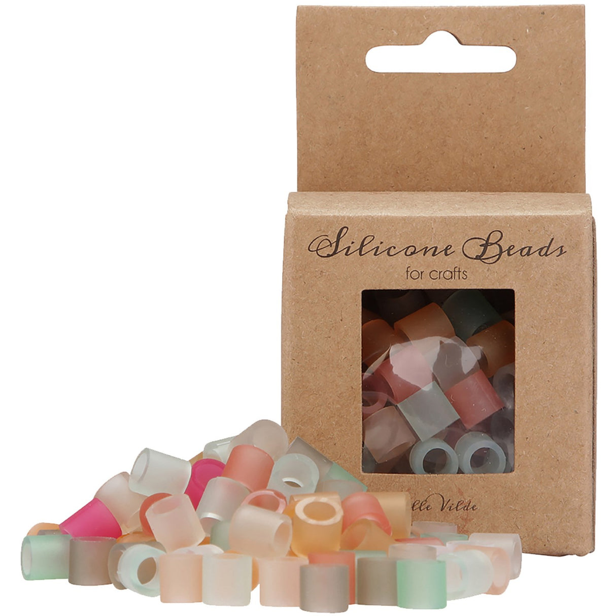 By Lille Vilde Mix Color Silicone Beads 100pcs