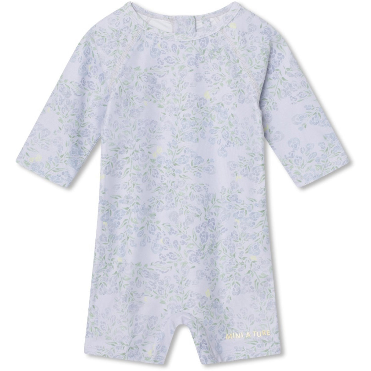 Mini A ture Lavender Fields Goldie 3/4 Printed Suit. GRS