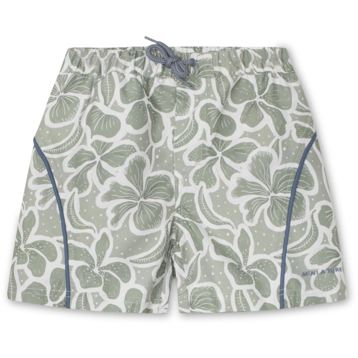 Mini A ture Green Hawaii Maki Printed Board Shorts. GRS