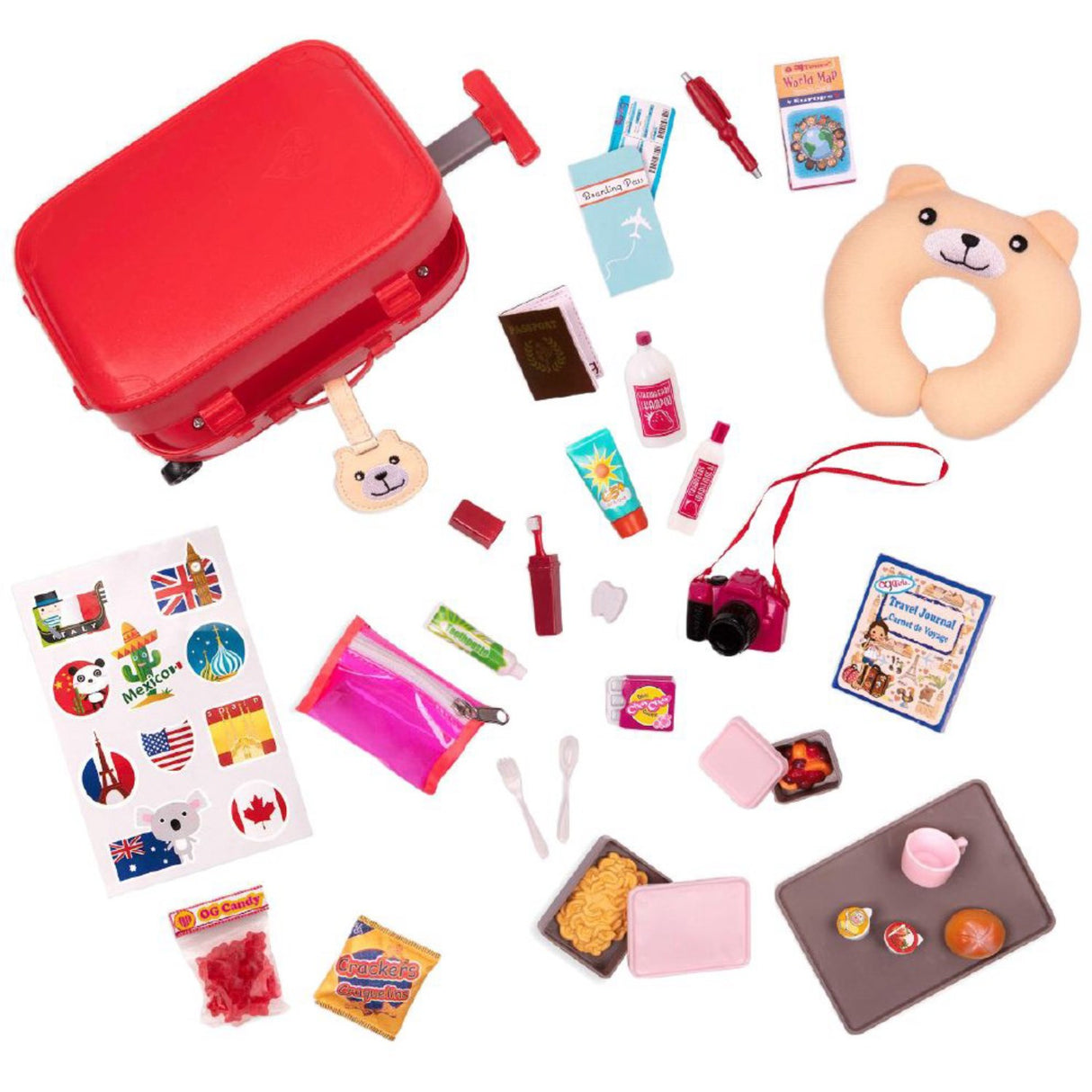 Our Generation Accessories Suitcase Set