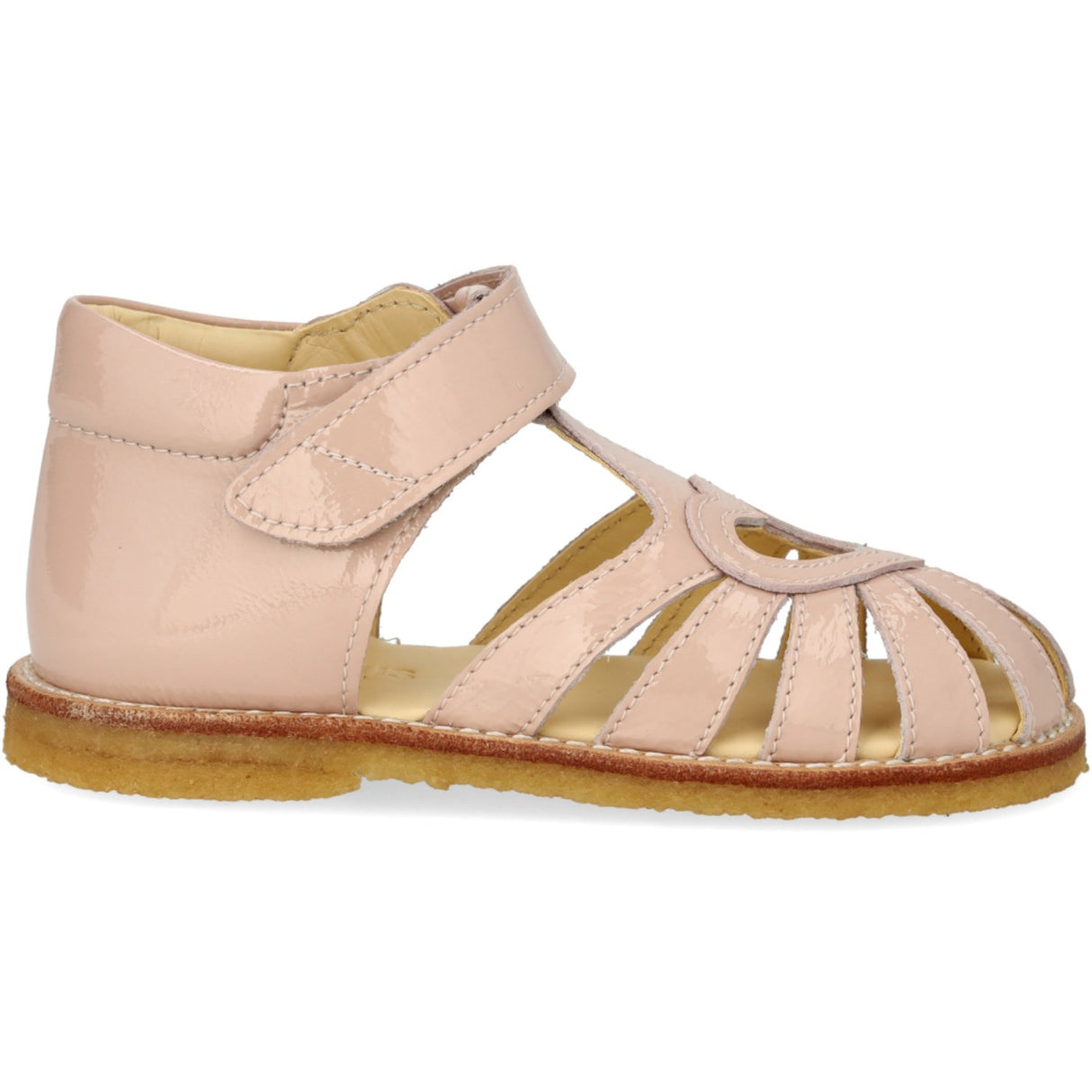 Angulus Rosebud Beginner Heart Sandal with Velcro Closure
