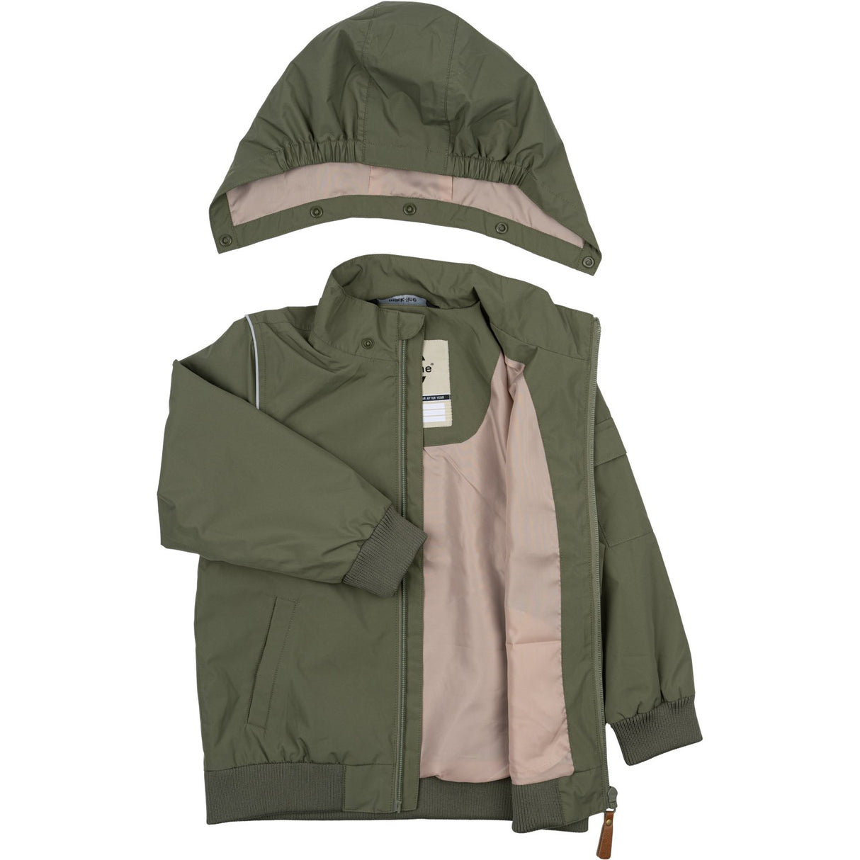 Mikk-Line Dusty Olive Shell Jacket
