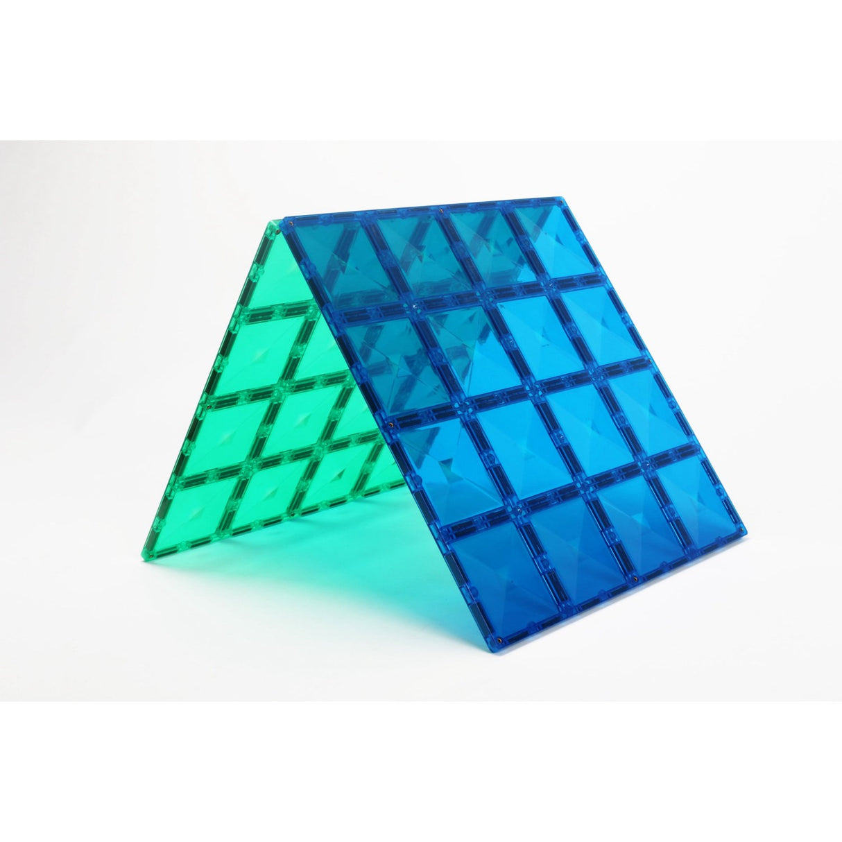 Connetix Rainbow Blue & Green Base Plate Pack 2 Pieces