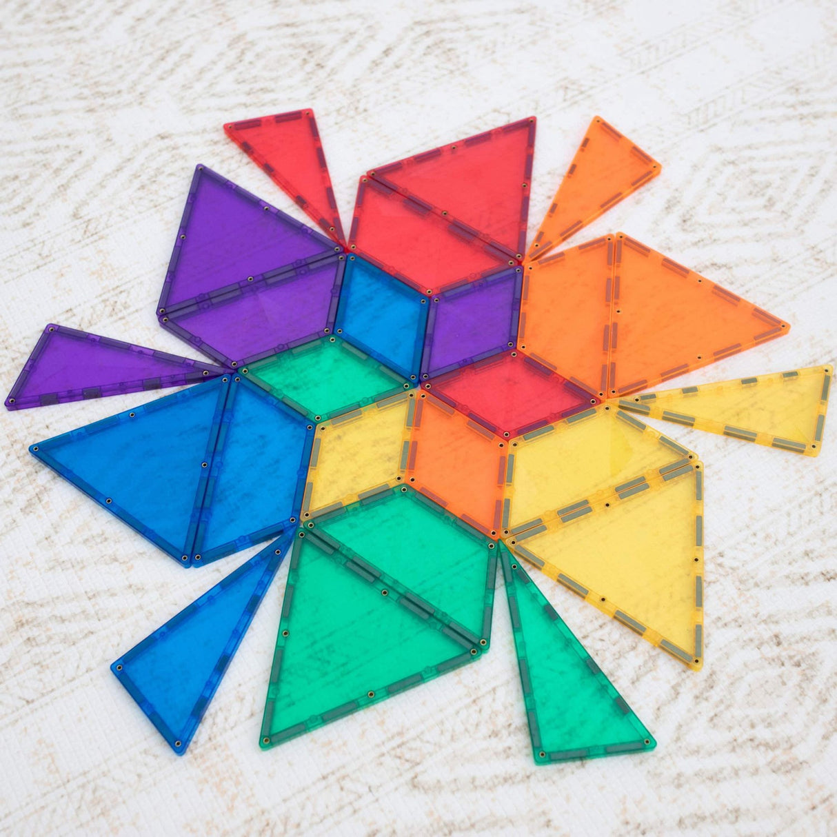 Connetix Rainbow Shape Expansion Pack 36 Pieces