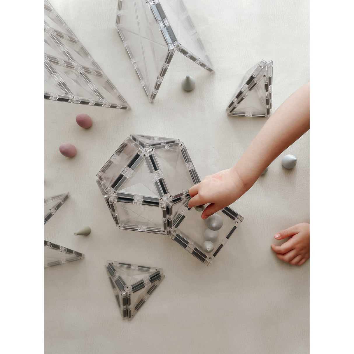 Connetix Clear Starter Pack 34 Pieces