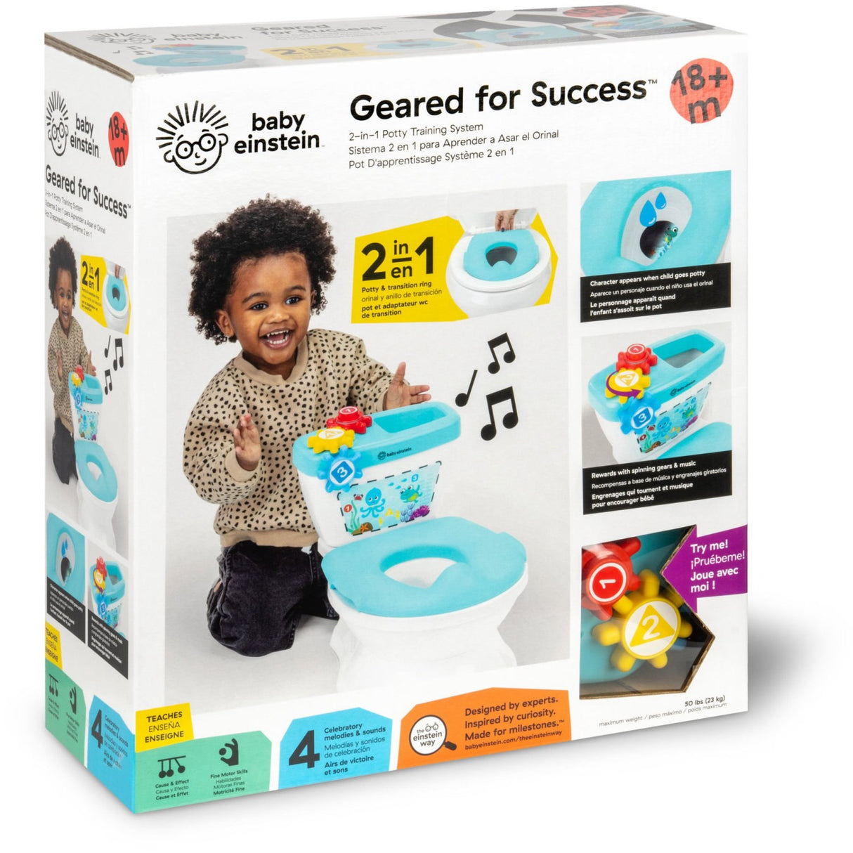 Baby Einstein Geared For Success™ 2-In-1 Potty Training System