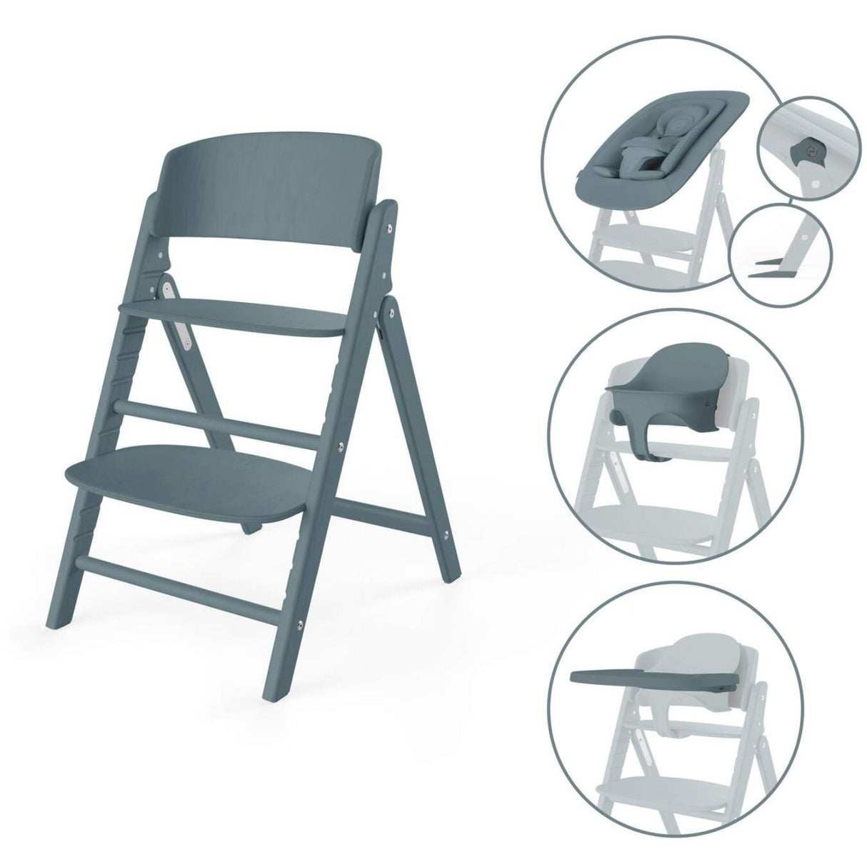 Cybex Stone Blue Click&Fold 4in1