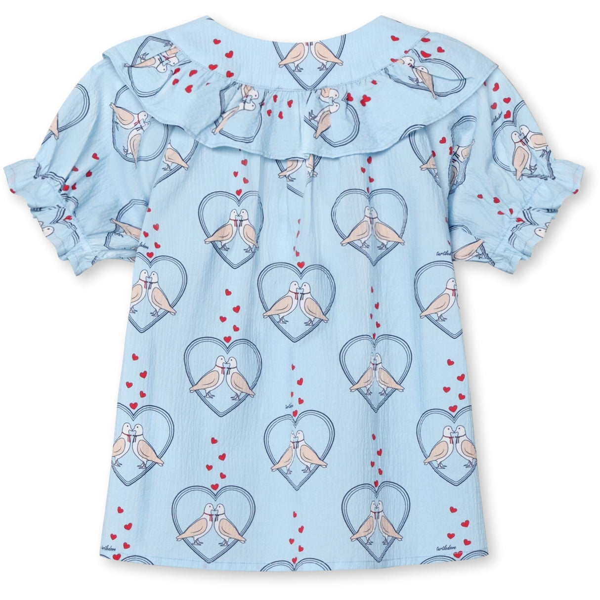 Fliink Dream Blue Aop Colombe Ss Blouse