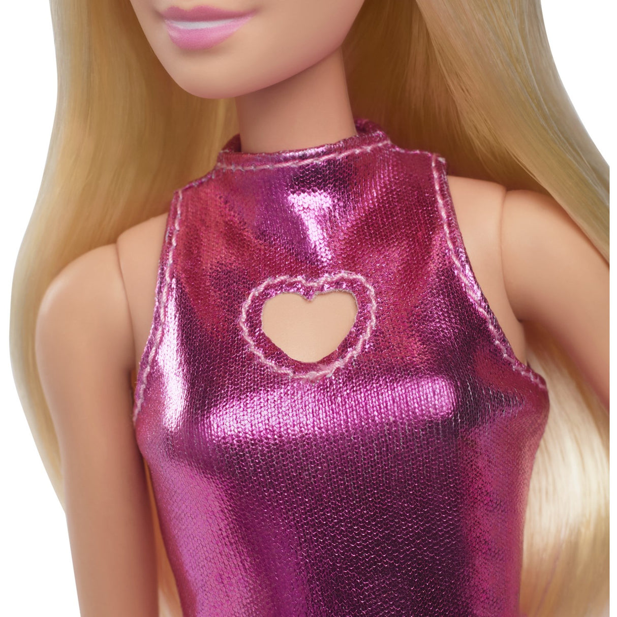 Barbie® Fashionista Doll Pink Dress Heart Cutout