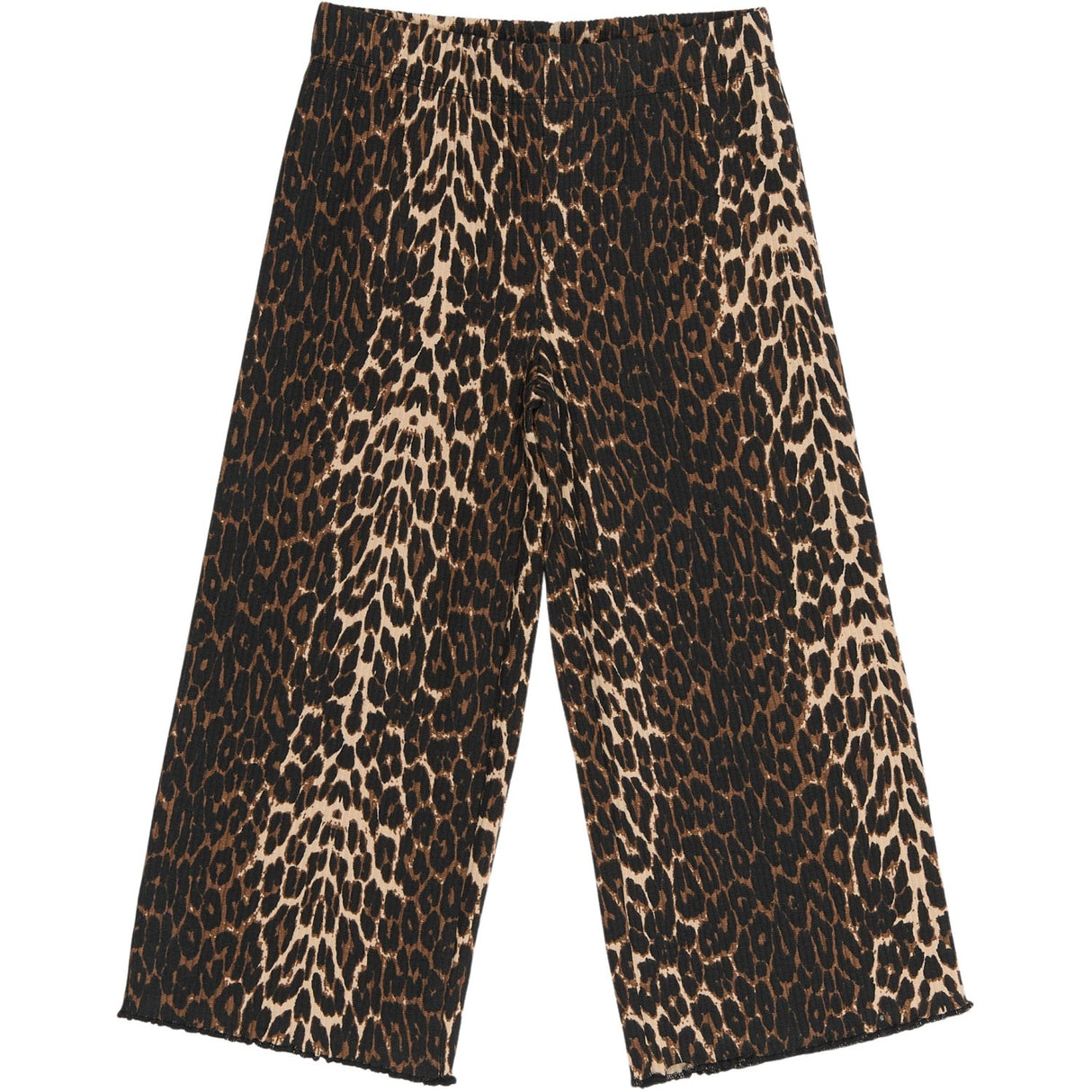 THE NEW Siblings Oxford Tan AOP Ellie Wide Rib Pants