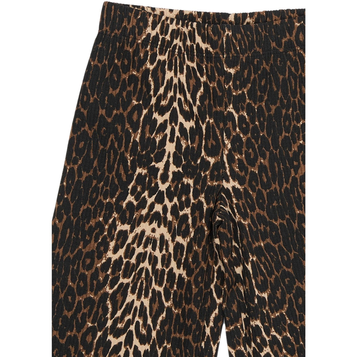 THE NEW Siblings Oxford Tan AOP Ellie Wide Rib Pants