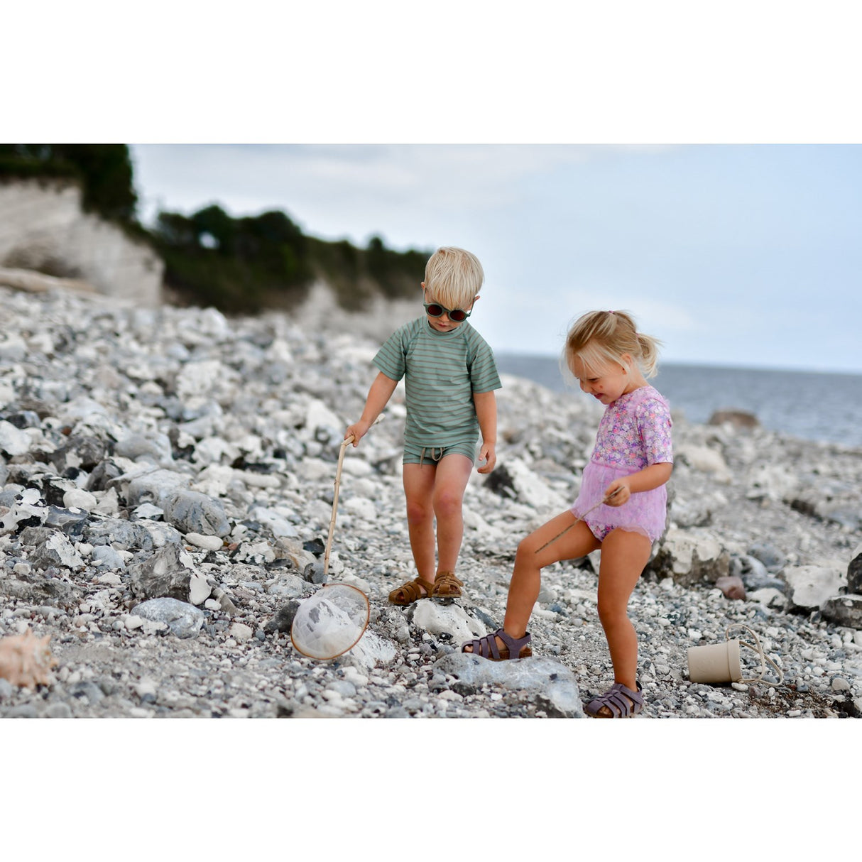 Mikk-Line Green Bay AOP UV Shirt Recycled