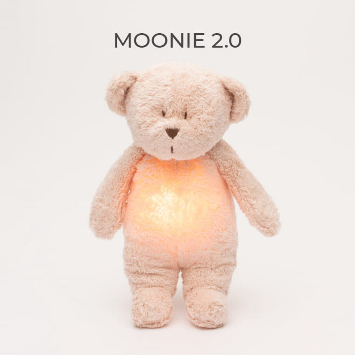 Moonie Rose 2.0 Organic Humming Bear With A Lamp