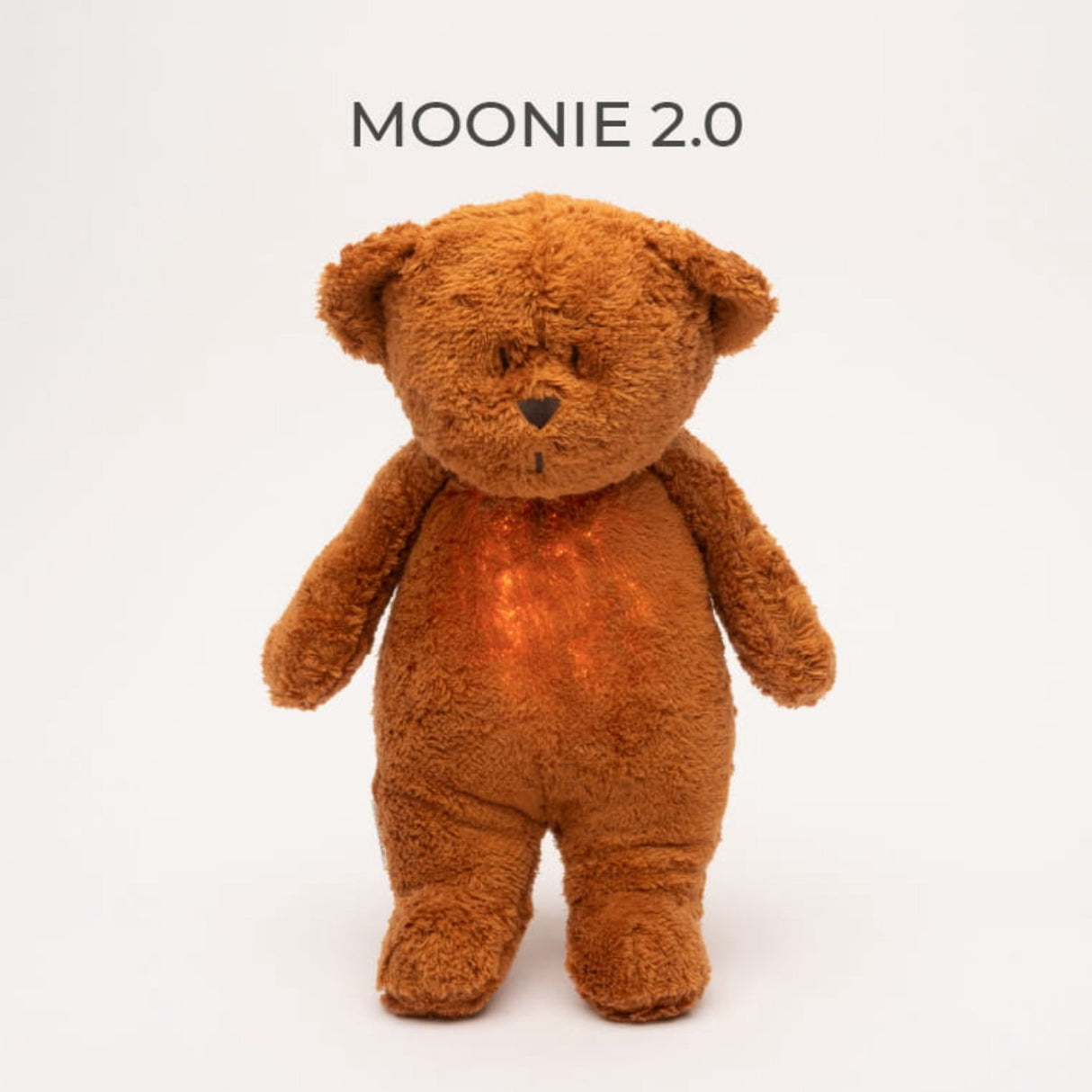 Moonie Caramel 2.0 Organic Humming Bear With A Lamp